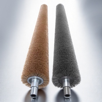 Wrapped Brush Wire Roller