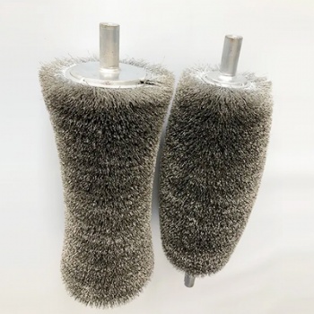 Circular Brushing Roller for Curved Surface Grinding and Rust Removal